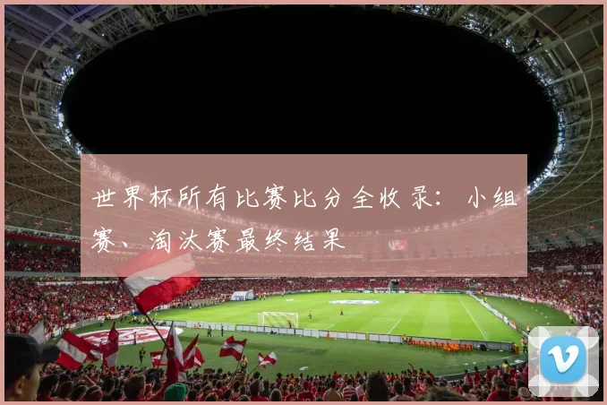 世界杯所有比赛比分全收录:小组赛、淘汰赛最终结果