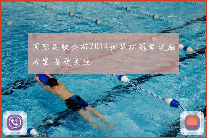国际足联公布2014世界杯冠军奖励方案 备受关注